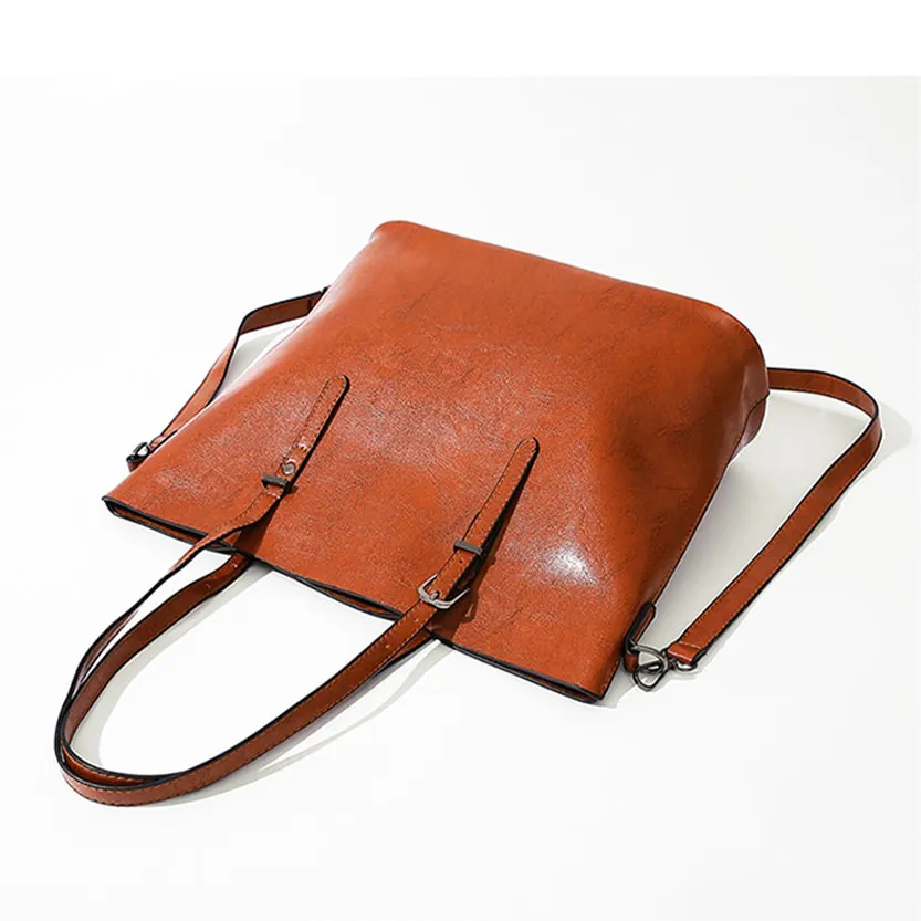 Funki Buys | Bags | Handbags | Women's Soft Leather Tote Bag