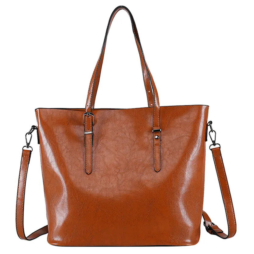 Funki Buys | Bags | Handbags | Women's Soft Leather Tote Bag