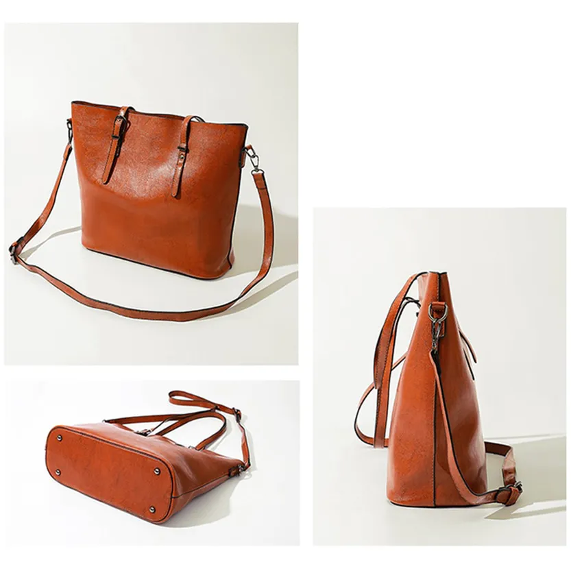 Funki Buys | Bags | Handbags | Women's Soft Leather Tote Bag