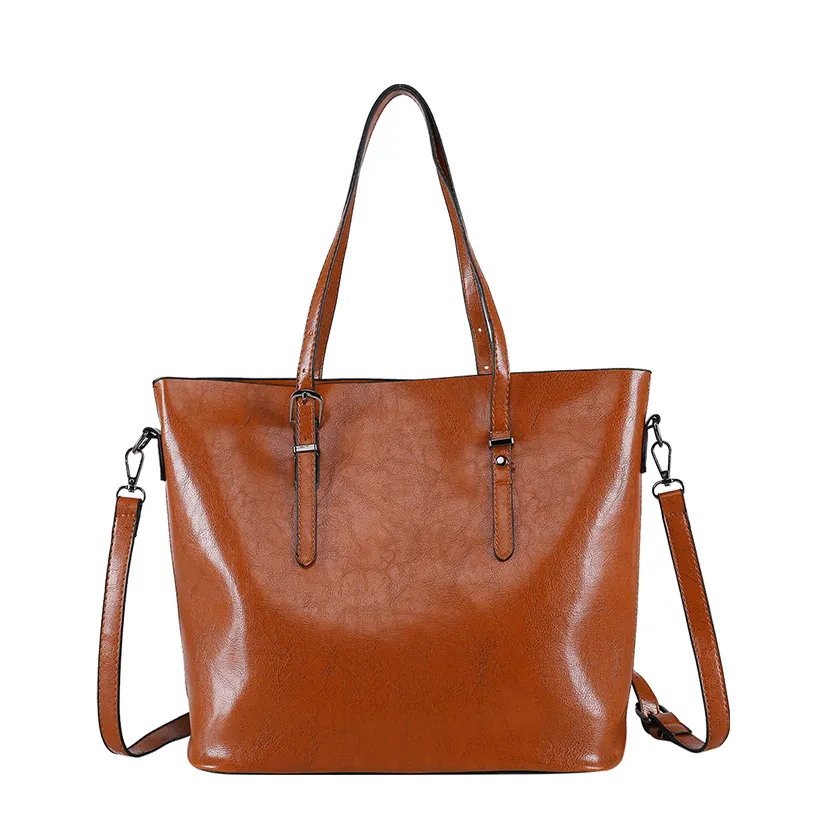 Funki Buys | Bags | Handbags | Women's Soft Leather Tote Bag