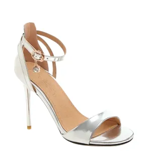 Funki Buys | Shoes | Women's Gold Silver High Stiletto Sandals