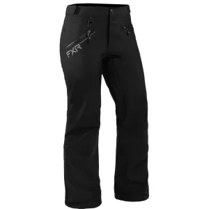 FXR  Womens Black Adventure Tri-Laminate Pants Waterproof Breathable Performance
