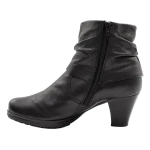 Gabor Brignall Ankle Boots Leather Black Colour For Women
