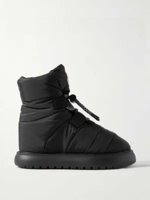Gaia quilted shell ankle boots