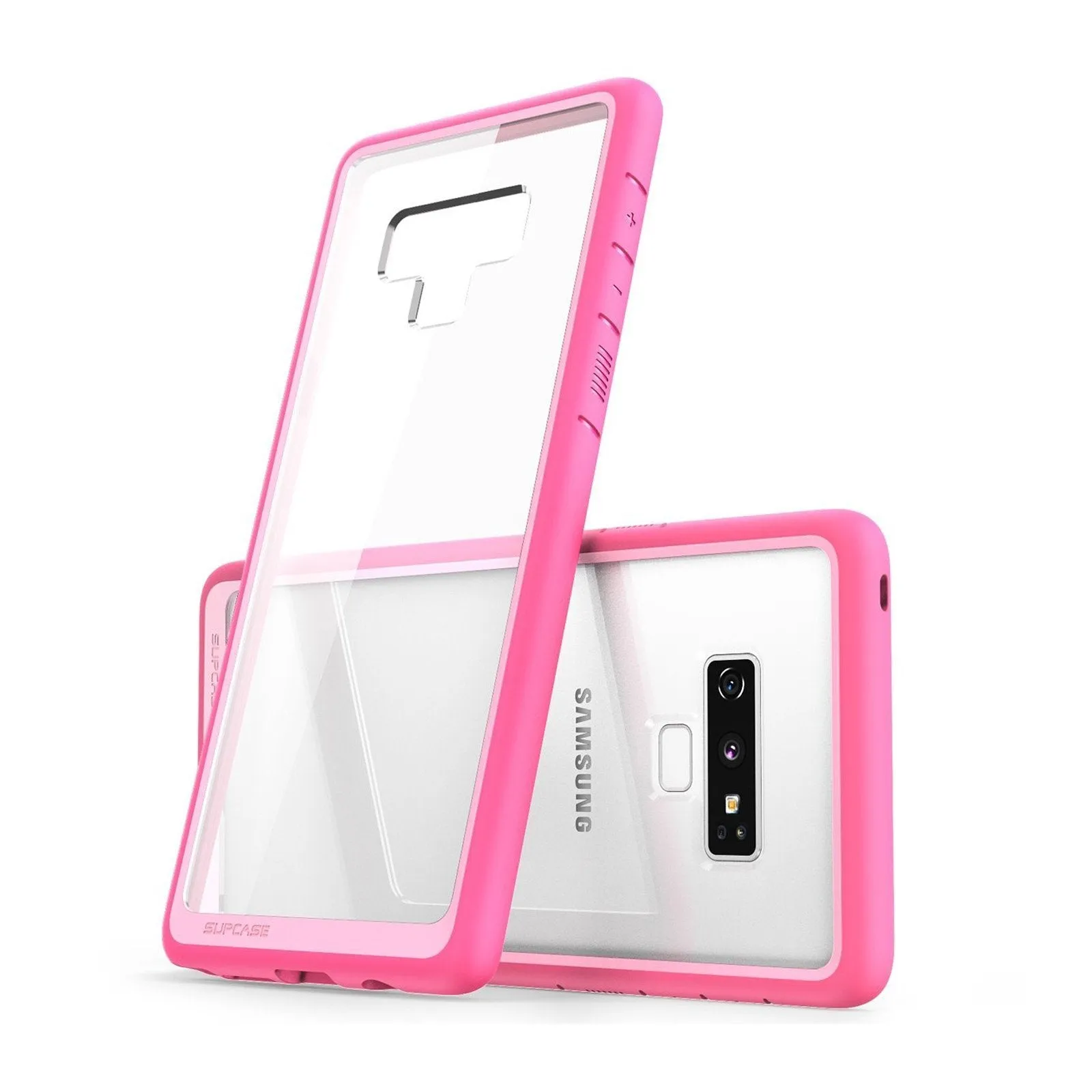 Galaxy Note9 Unicorn Beetle Style Slim Clear Case-Pink