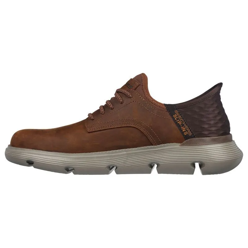 Garza-Gervin Men's Slip In - Dark Brown