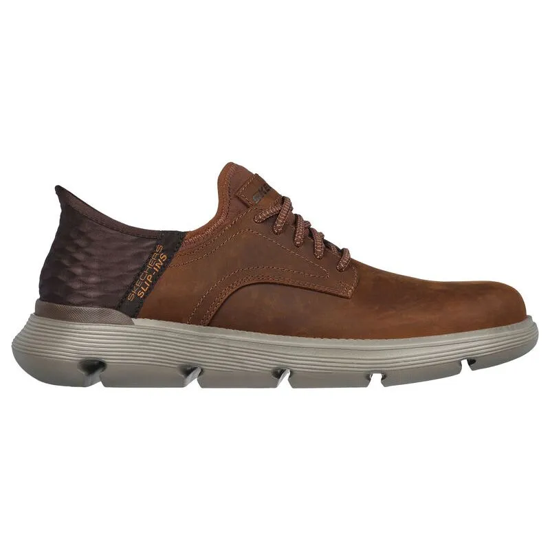 Garza-Gervin Men's Slip In - Dark Brown