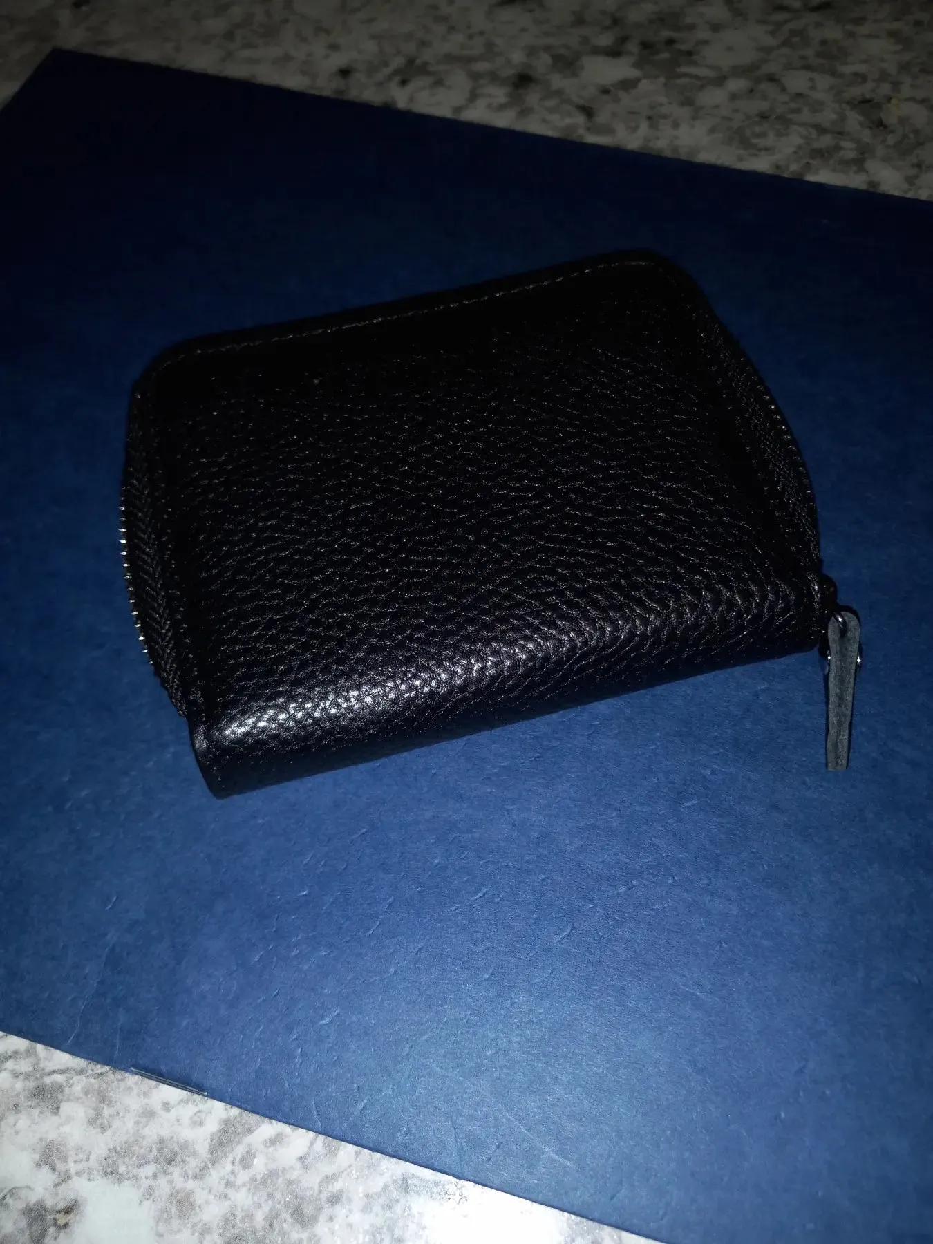 Genuine Leather Minimalist Credit Card Case