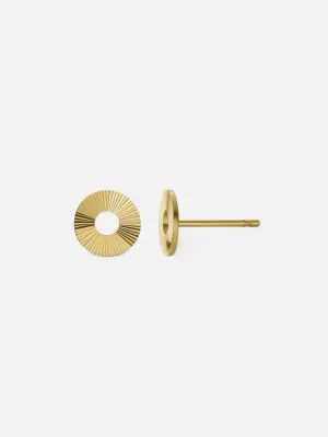 Geo Circle Studs