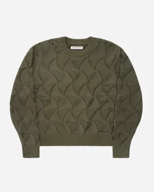 Geo Crewneck Knit