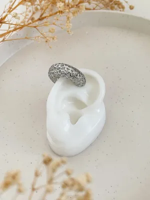 Geometric Web Tangled Earcuff