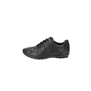 Geox Symbol B Lace Ups Leather Black Colour For Women