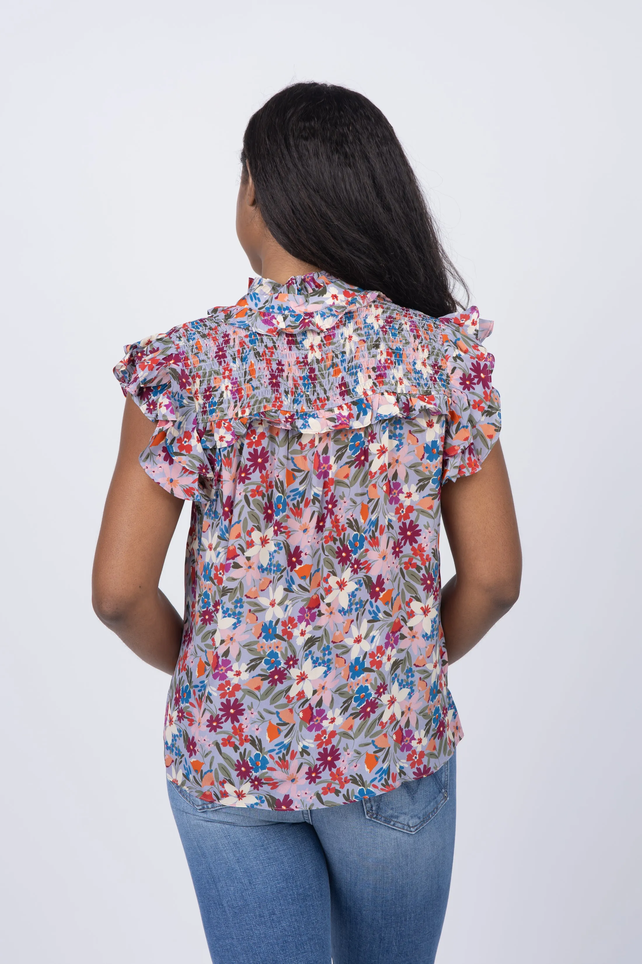 Gilner Farrar Sienna Blouse in StarFlower