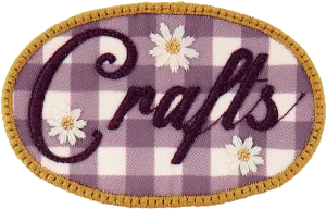 Gingham Crafts Patch