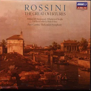 Gioacchino Rossini - Pierino Gamba • The London Symphony Orchestra - The Great Overtures (LP, Album) (VG )