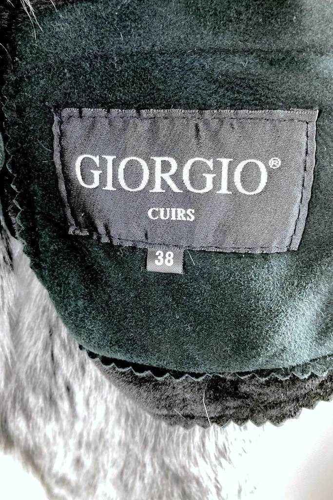 Giorgio Paris Suede Coat