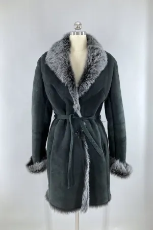Giorgio Paris Suede Coat