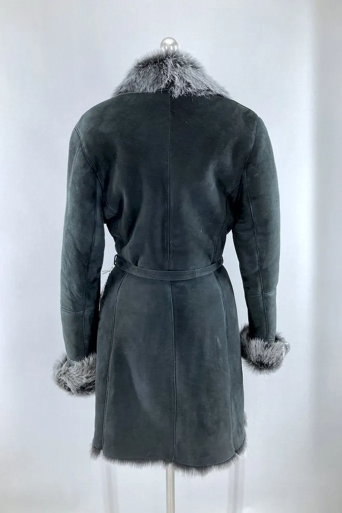 Giorgio Paris Suede Coat