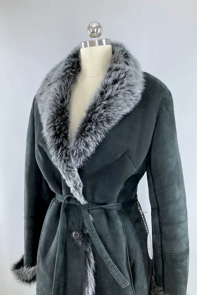 Giorgio Paris Suede Coat
