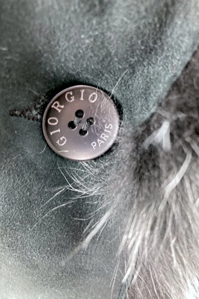 Giorgio Paris Suede Coat