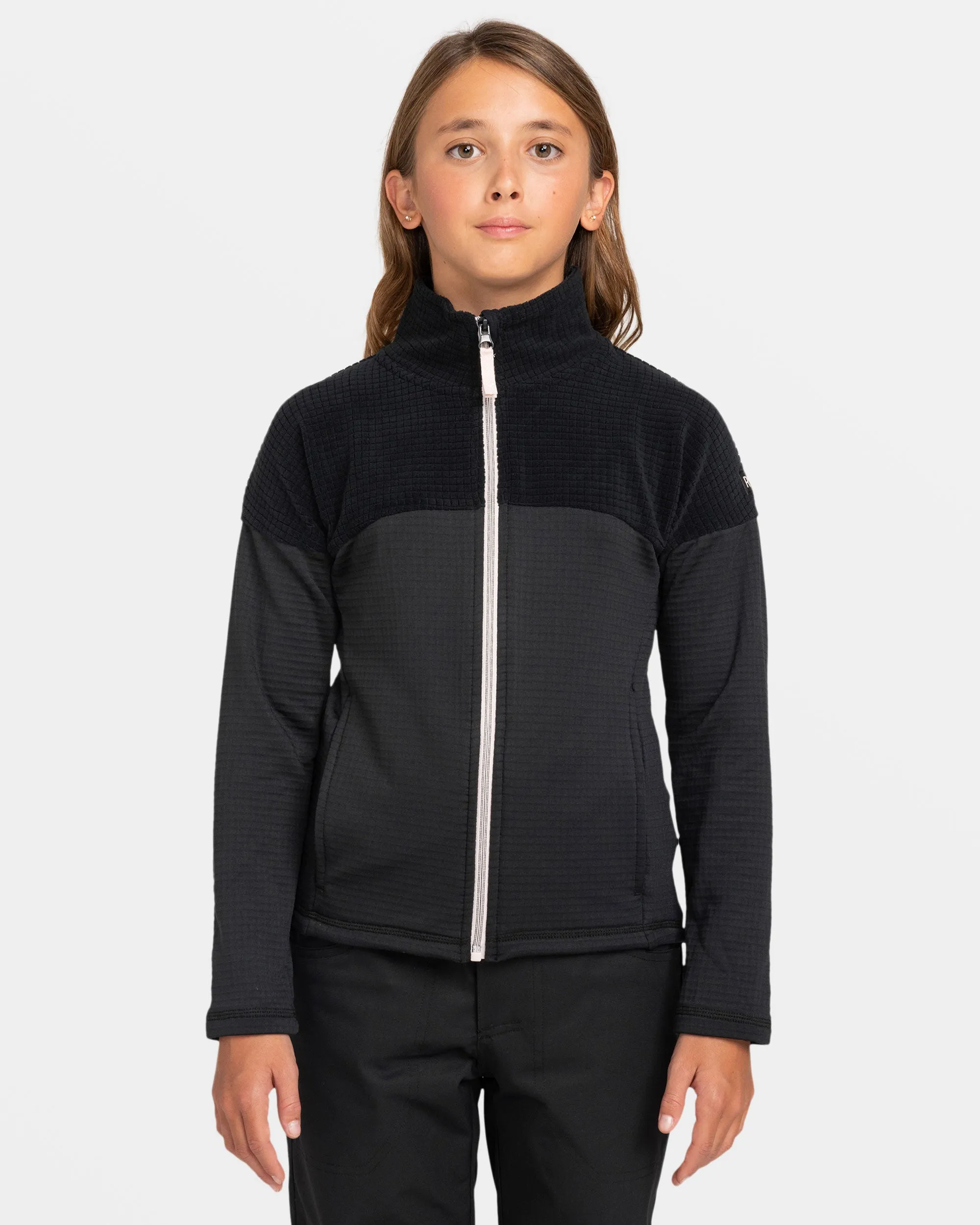 Girls 8-16 Sidley Zip-Up Sweatshirt - True Black
