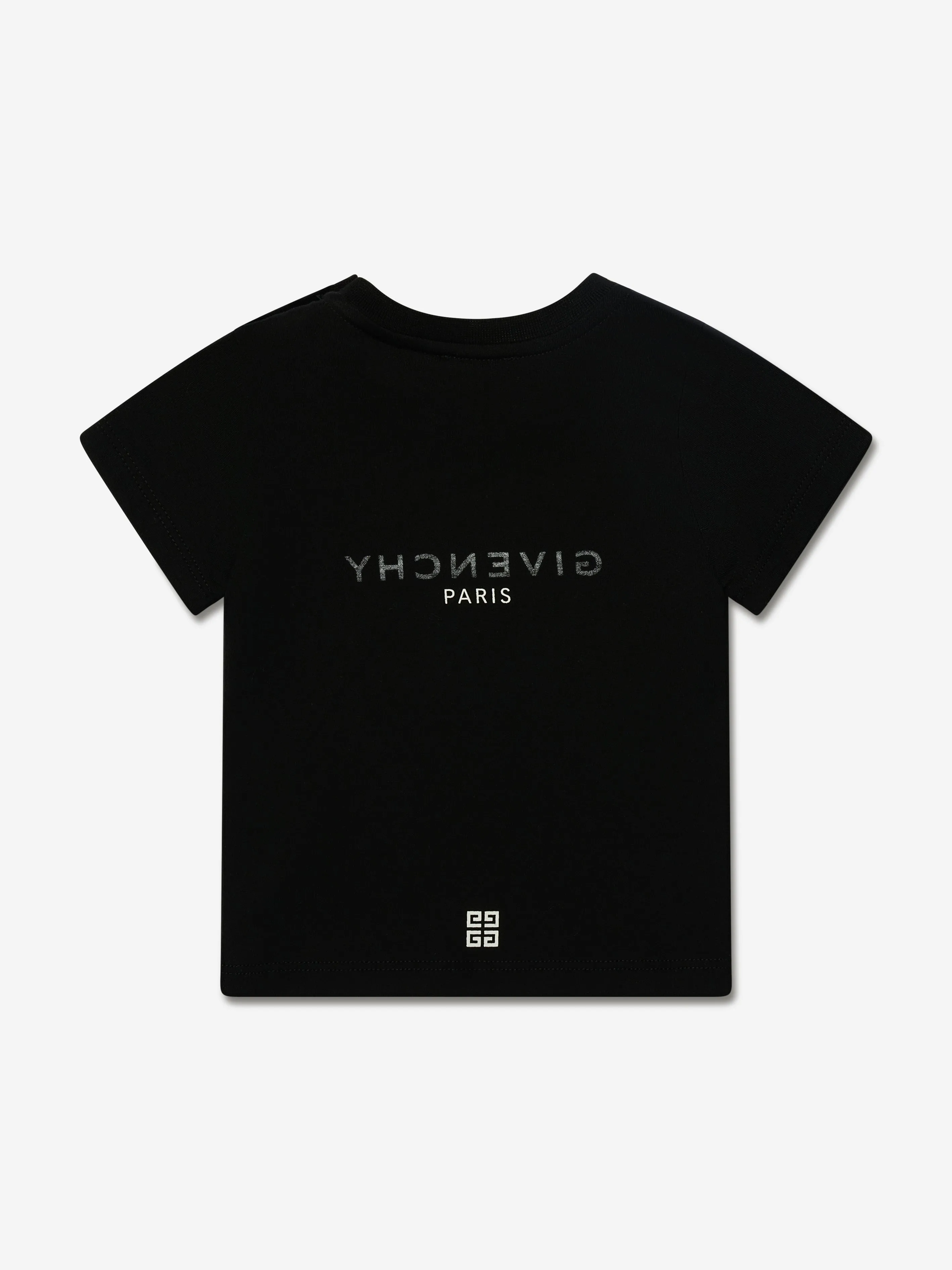 Givenchy Baby Boys Logo Print T-Shirt in Black