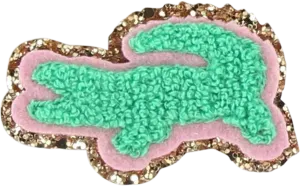 Glitter Alligator Patch