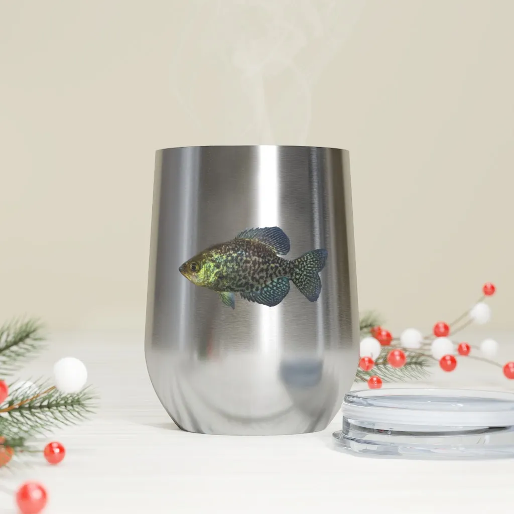 Golden Fish 12oz Insulated Wine Tumbler