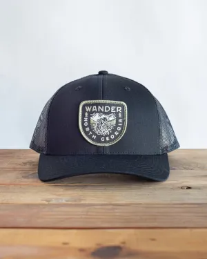 Gone Fishin' Hat - Black