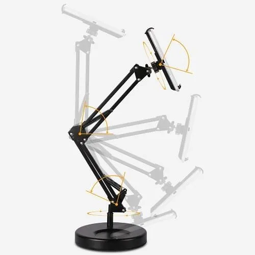 Gooseneck Stand - Most Phones and Tablets from 4.7" to 11"