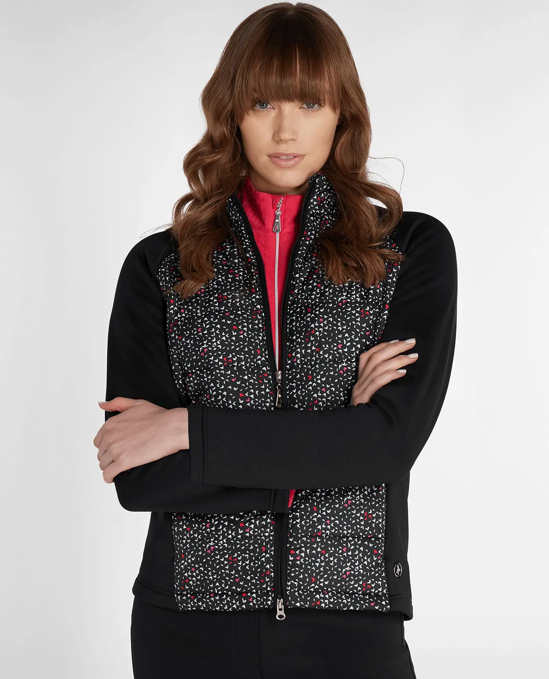 GREEN LAMB Maggie Padded Jacket 952 Petal/Black