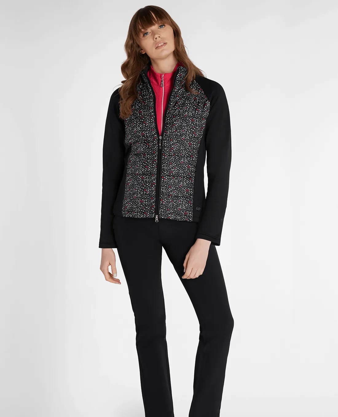 GREEN LAMB Maggie Padded Jacket 952 Petal/Black