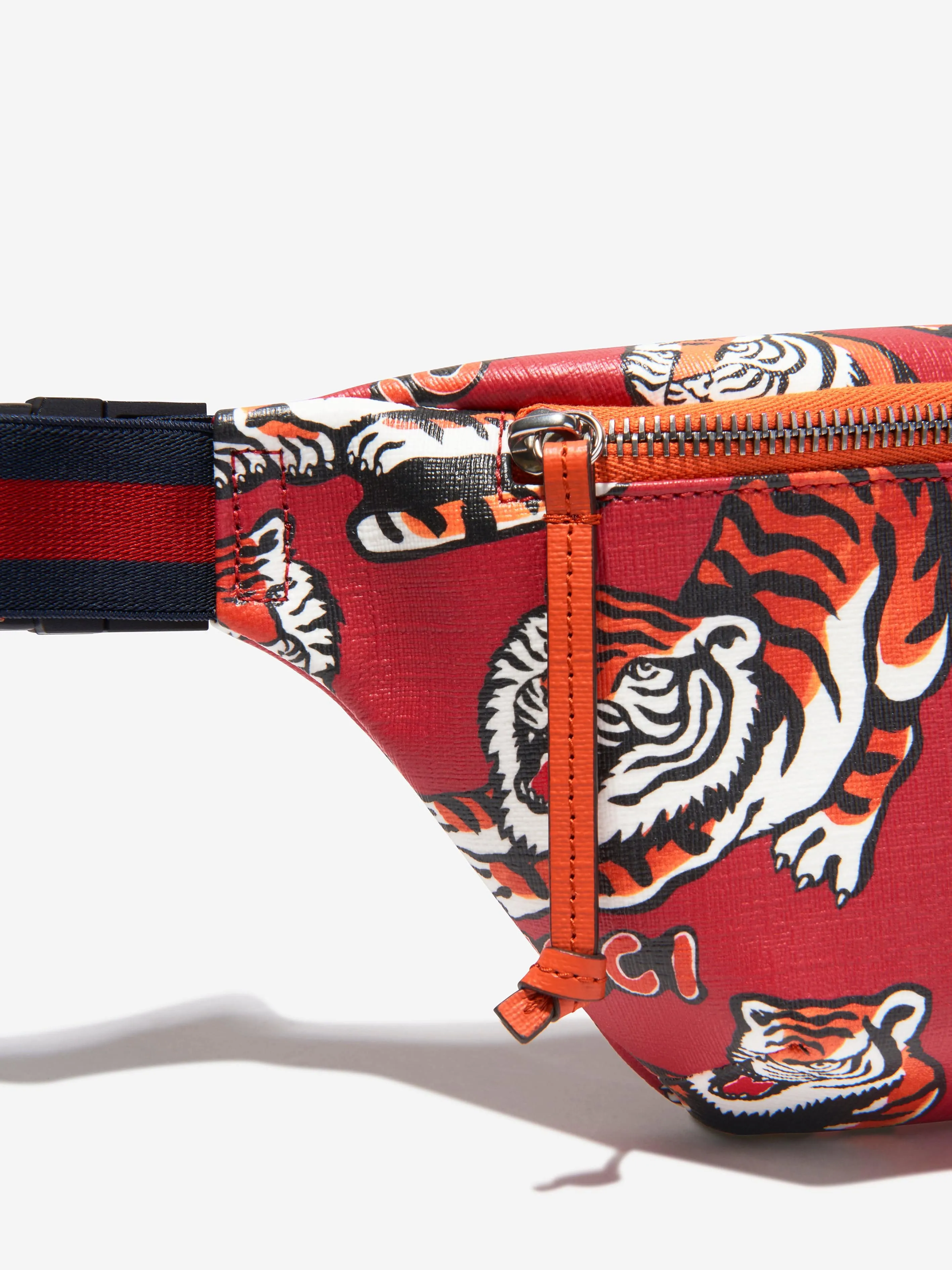 Gucci Kids Tiger Belt Bag in Red