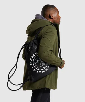 Gymshark Legacy Gymsack - Black