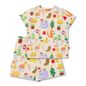 Halcyon Nights PJ Set - Tinsel Tails