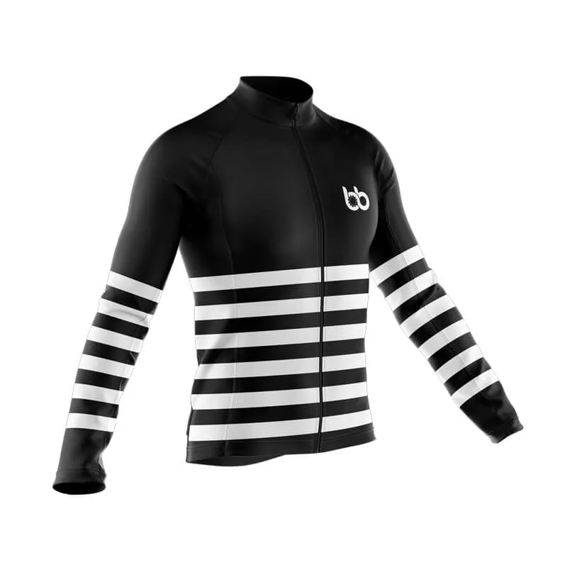Half Stripes Thermal Club Jersey (BLACK)