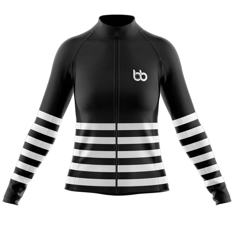 Half Stripes Thermal Club Jersey (BLACK)
