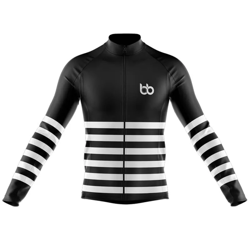 Half Stripes Thermal Club Jersey (BLACK)