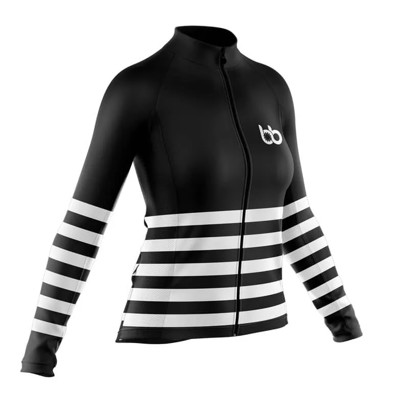 Half Stripes Thermal Club Jersey (BLACK)