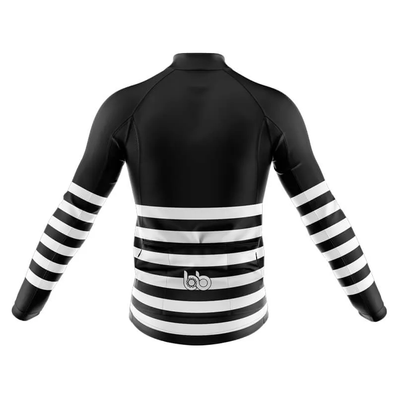 Half Stripes Thermal Club Jersey (BLACK)