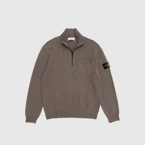 HALF-ZIP KNIT SWEATER