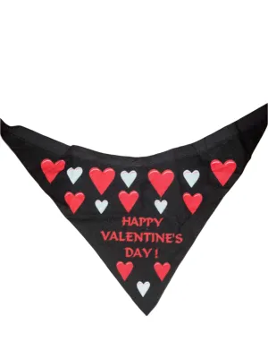 Happy Valentine's Day Dog Bandana Medium