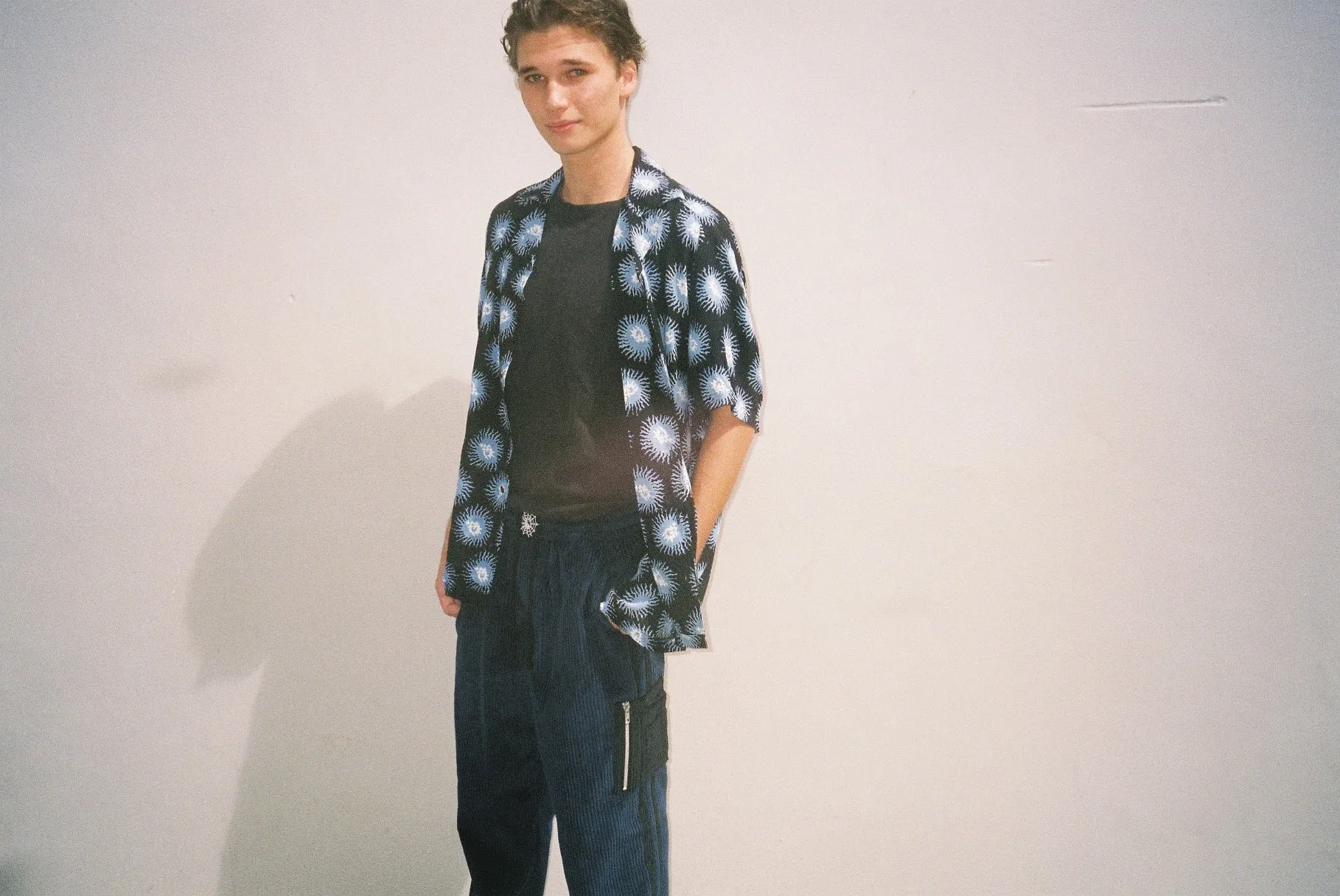HARD CORD PANT / NAVY