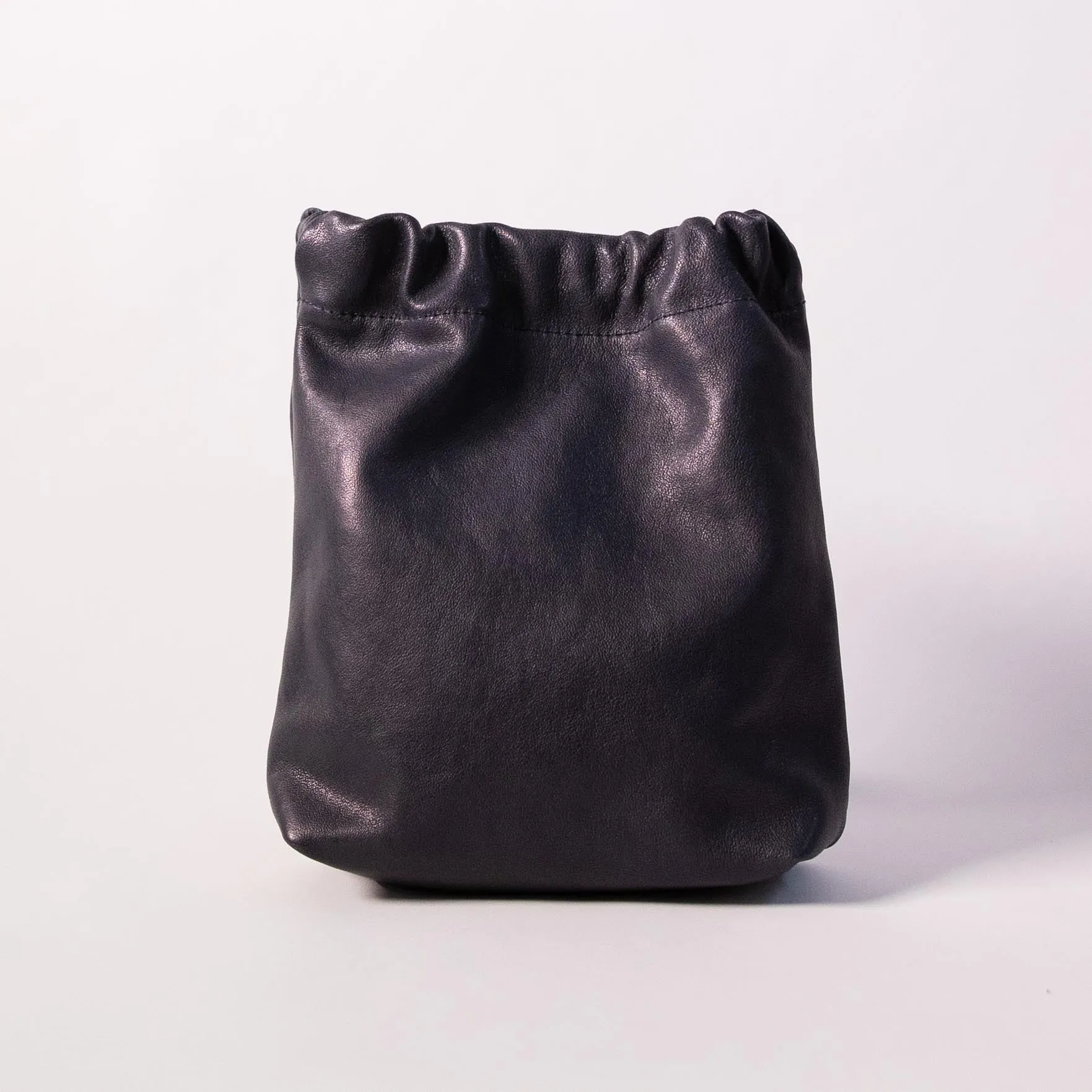 Harpers Emporium Gathered Bag in Navy