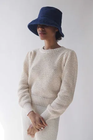 Hat Attack Cotton Bucket Hat - Dark Denim
