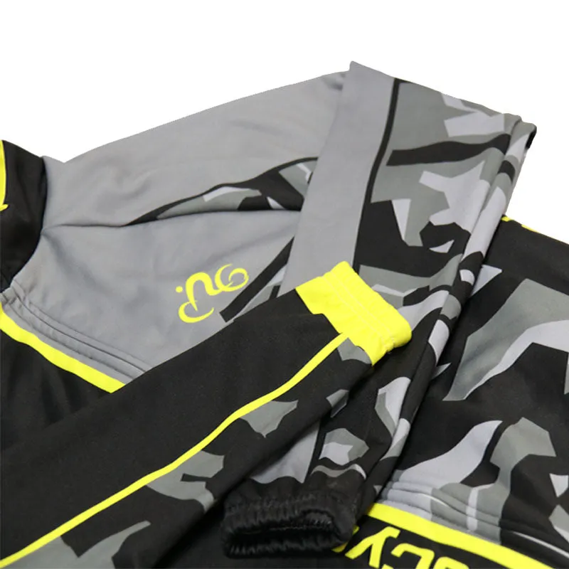 Hawk head Fleece Long Sleeve Jersey