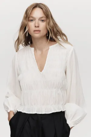 HAYDEN TOP - IVORY