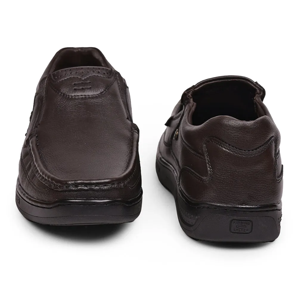 Healers Formal (Brown) Slip-On Shoes For Men BM-12 By Liberty