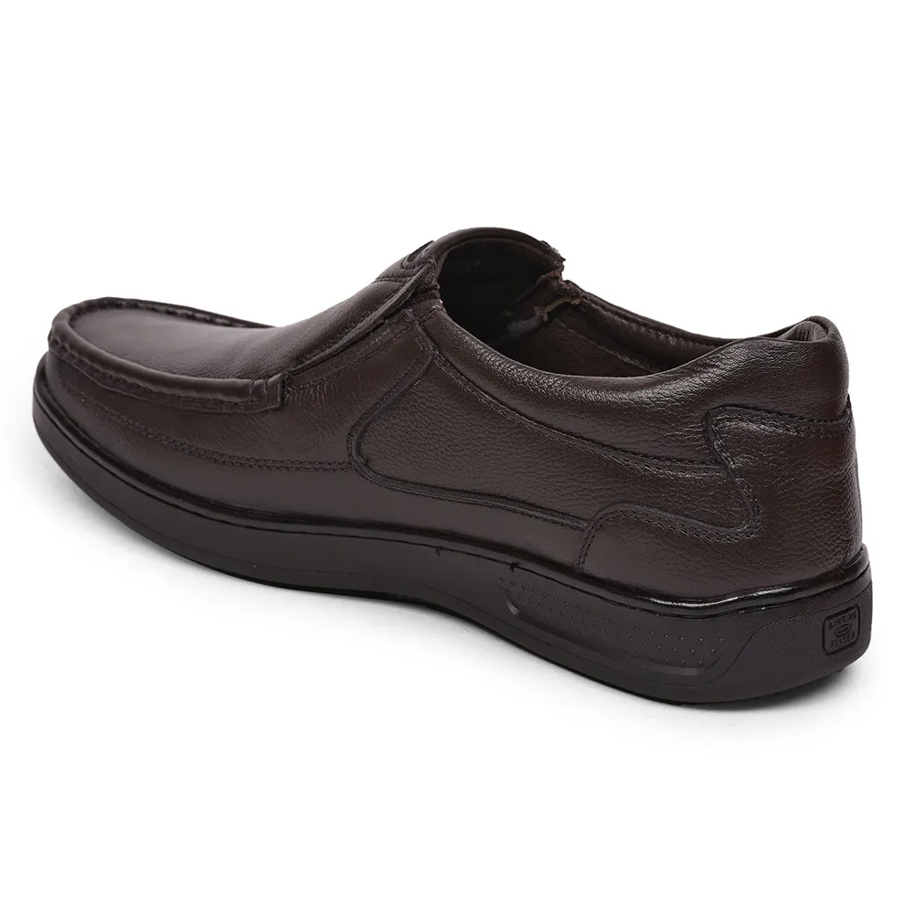 Healers Formal (Brown) Slip-On Shoes For Men BM-12 By Liberty