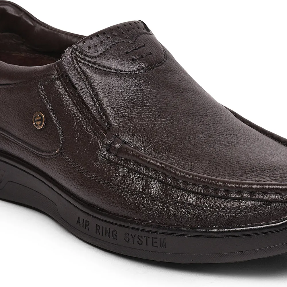 Healers Formal (Brown) Slip-On Shoes For Men BM-12 By Liberty